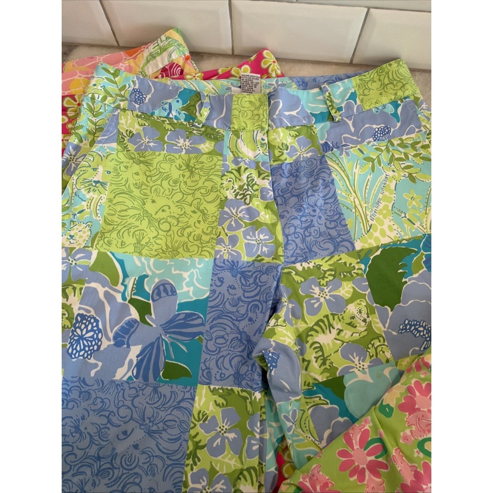 lot of 6 lilly pulitzer Capri Pants Size 8 GW0004 - Picture 4 of 9